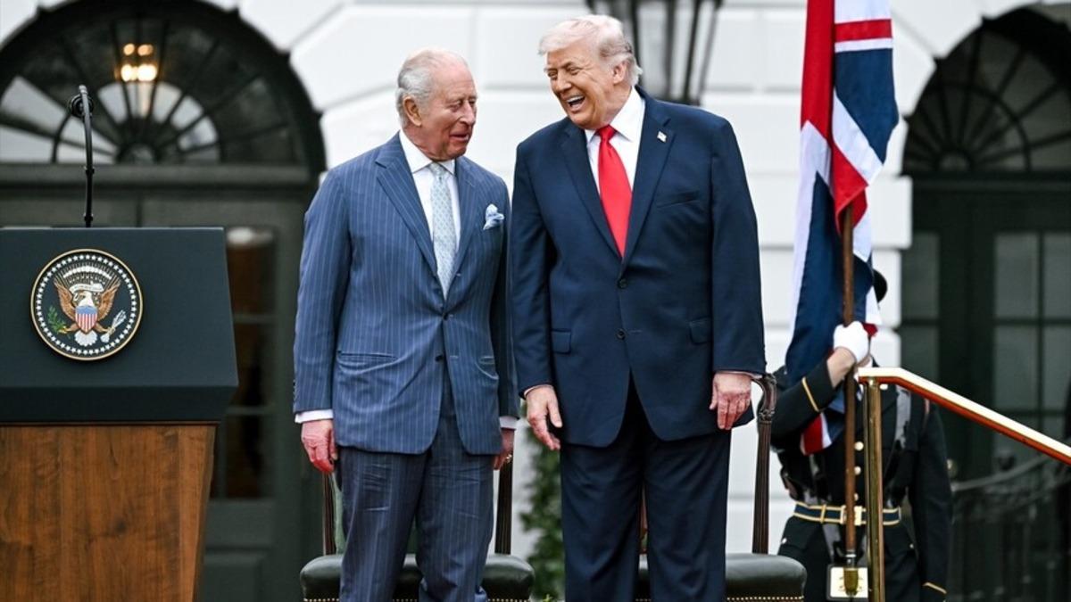 İngiltere Kralı Charles'tan Trump'a olay sözler! Salon buz kesti: 