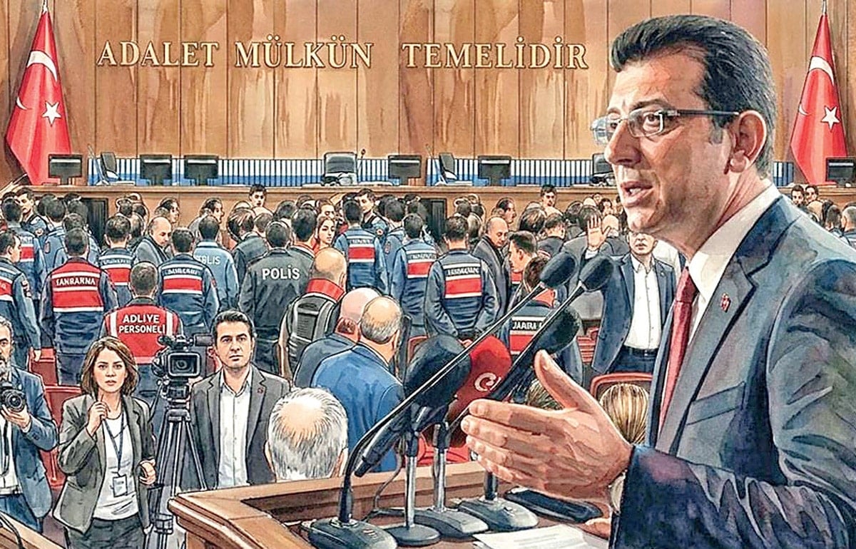 İBB davası gergin başladı! İmamoğlu’ndan salonu terk eden  mahkeme heyetine 