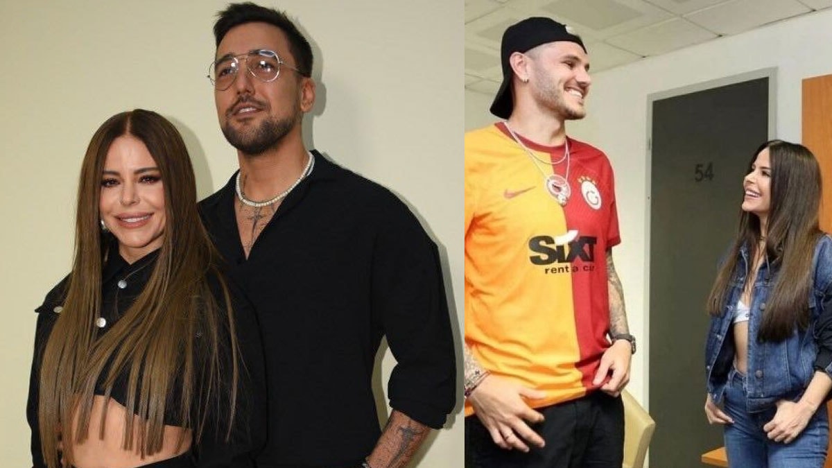 Simge’yi kızdıran soru: Icardi'nin adını duyunca sevgilisiyle adeta uzaklaştı