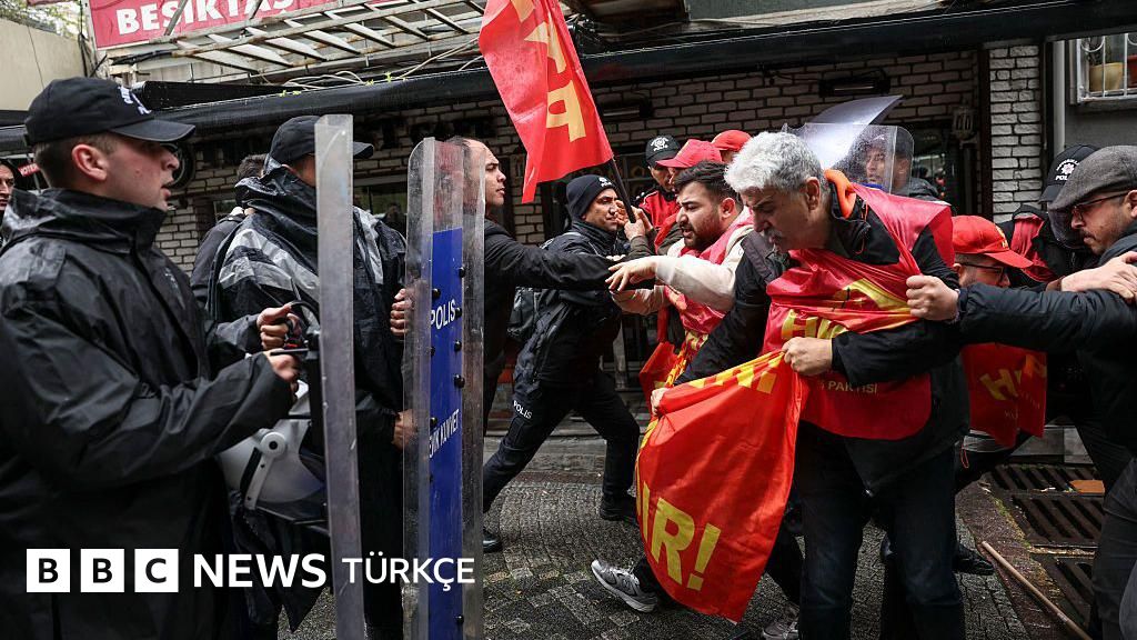 1 Mayıs: Taksim'e yürümek isteyen gruplara polis müdahale etti, çok sayıda gözaltı var
