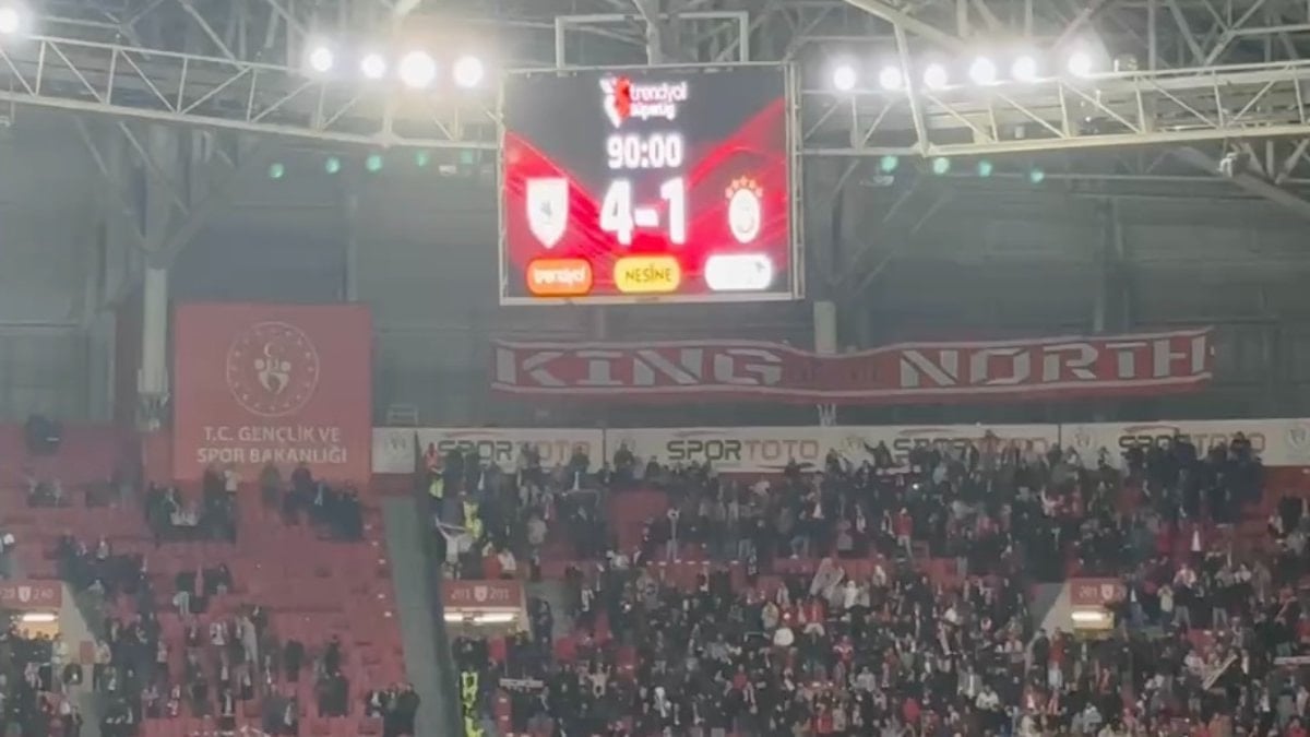 Samsunspor'dan Galatasaray'a 'Boynu Bükükler' göndermesi
