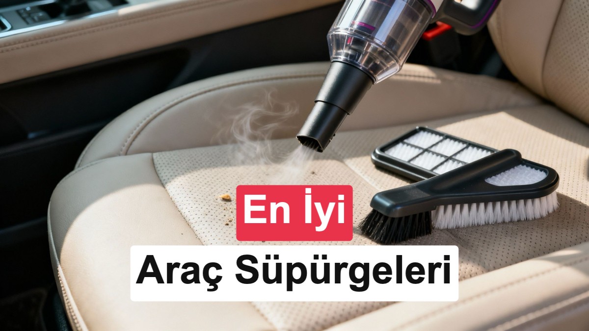 Araba süpürgesi tavsiyesi için en iyi araç içi süpürge modelleri (2026)
