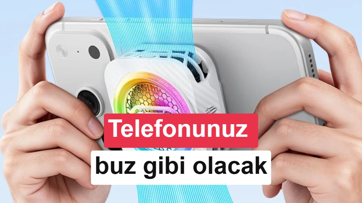 Magnetic Cooler 6 Pro+ telefonunuzu buz gibi yapacak