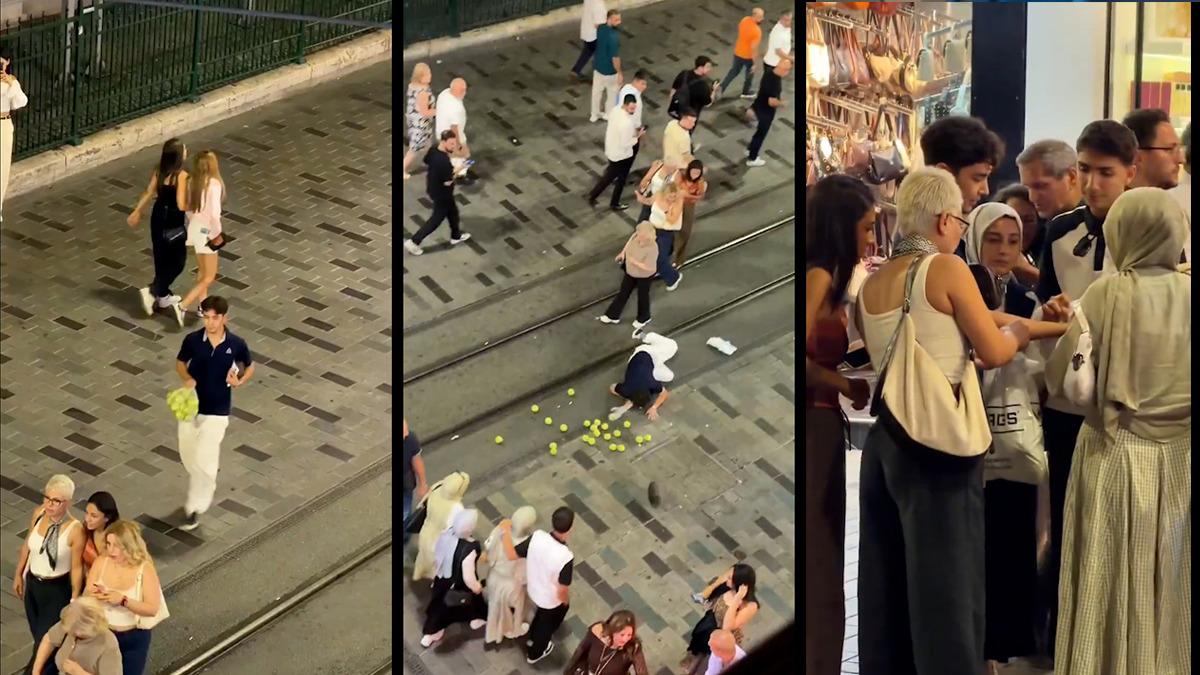 Özbek fenomen Yarik Sing Taksim'de ses getiren sosyal medya deneyi!