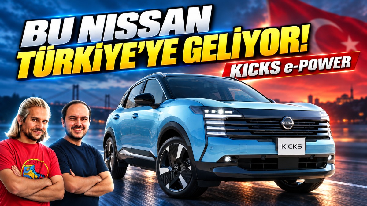 Türkiye'ye geliyor! Yeni Nissan Kicks e-POWER