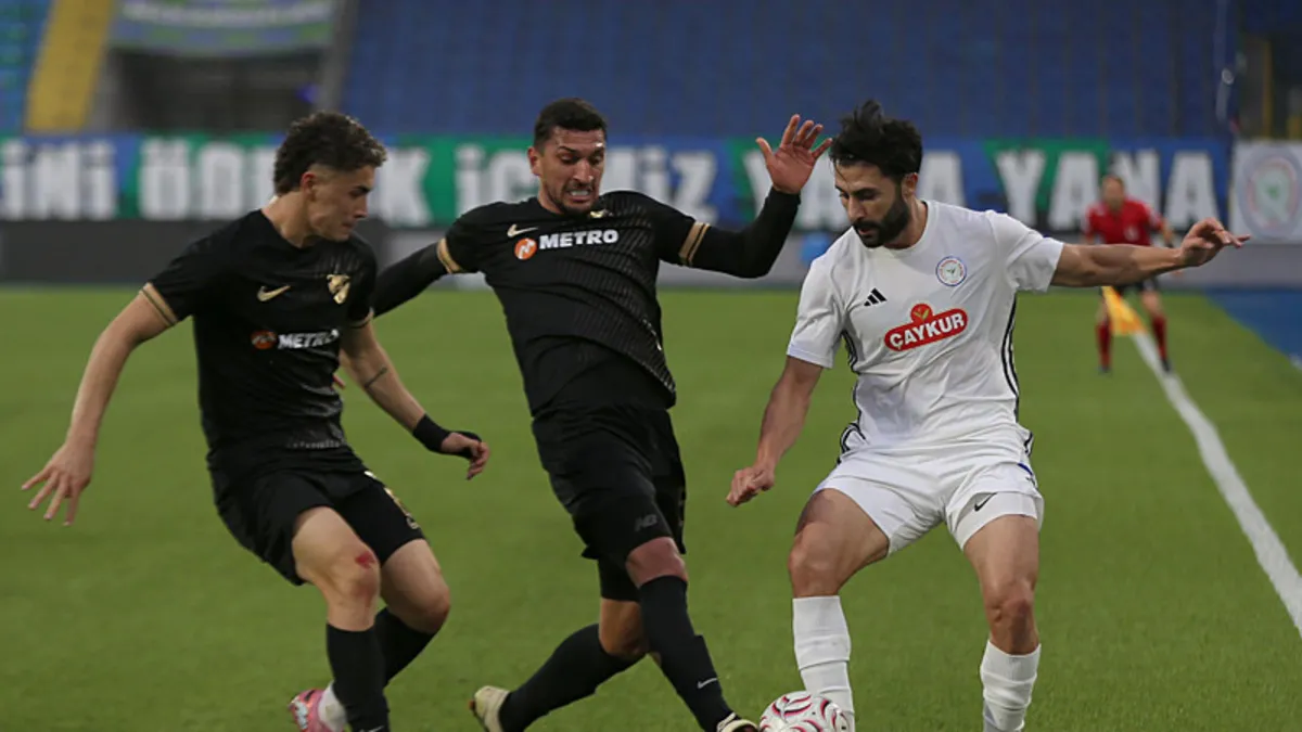 Rizespor, Boluspor'a karşı ikinci yarıda açıldı!