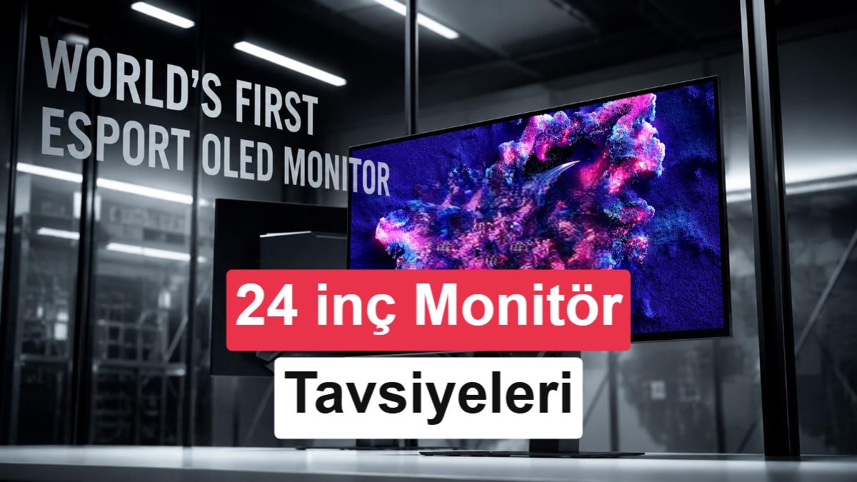 Dar masalar ve E-Spor i莽in standart: 24 陌n莽 monit枚r tavsiyeleri